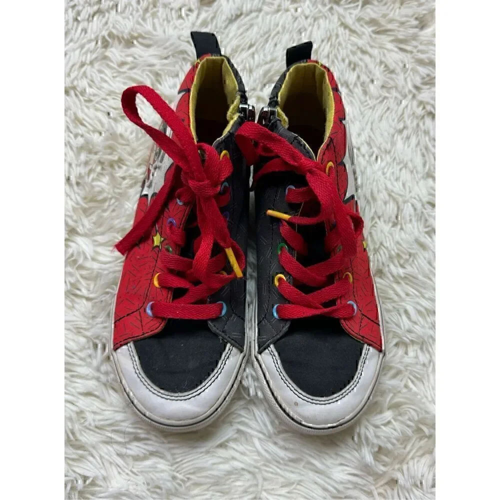 Unisex Skechers Colorful Ryan High Top shoes size 1